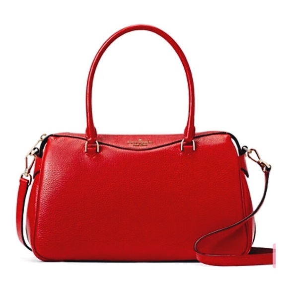 kate spade Handbags - Kate Spade Mimi Satchel Candied Cherry Red